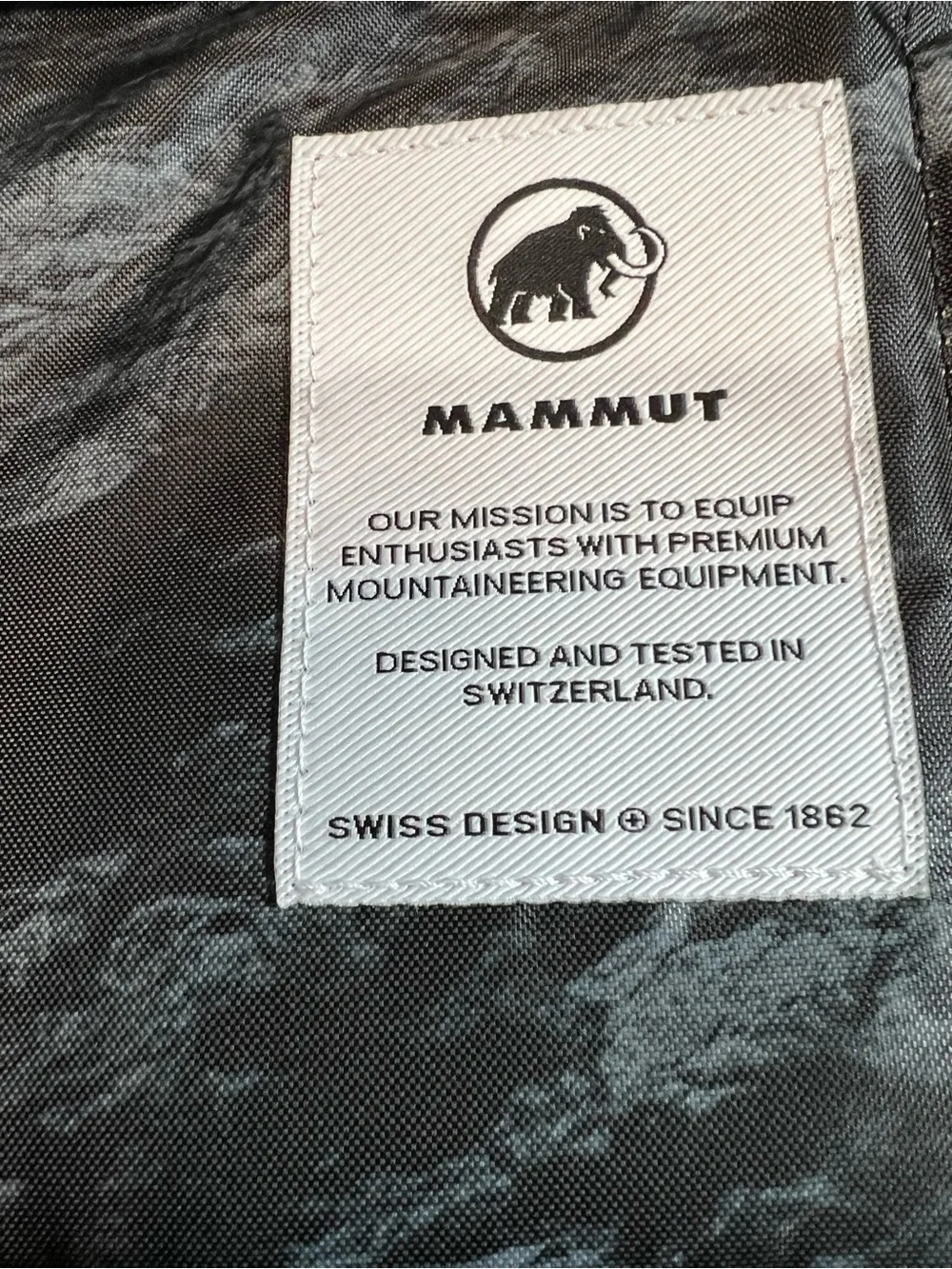 NWT Mammut Seon 3-Way Backpack 20L Adjustable Straps Blue/Black